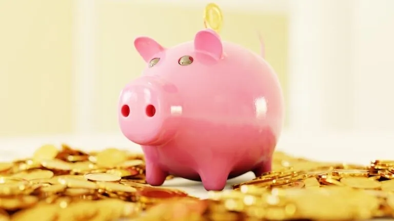 Growing wealth illustration for cash value life insurance